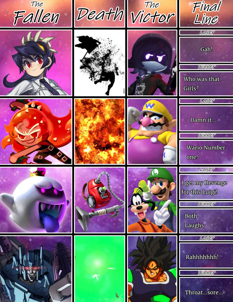 Death battle Template Last word 25 by Ds534 on DeviantArt