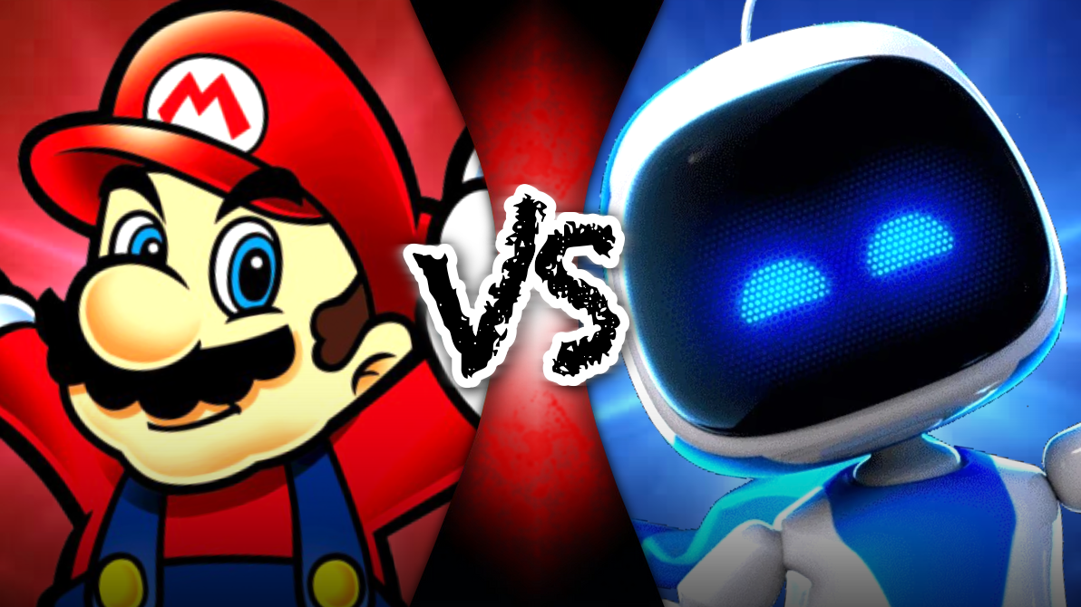 Mario vs Astro Bot by Ds534 on DeviantArt