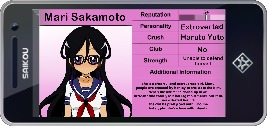 Yandere Simulator Oc by marilia1010PDM1 on DeviantArt