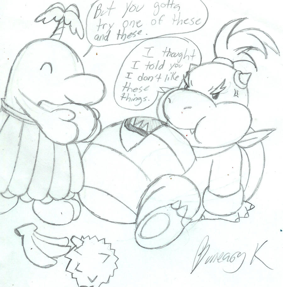 Bowser jr's vacation