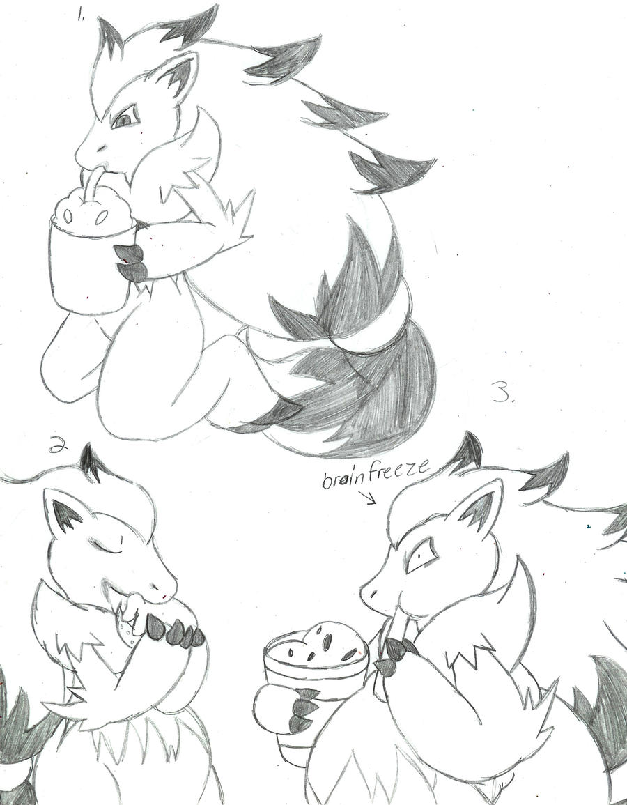 Zoroark pokemon coloring pages