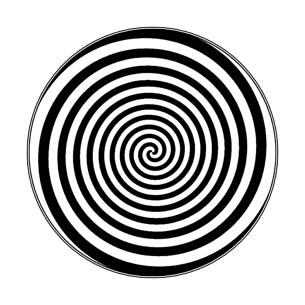 a spinning Spiral