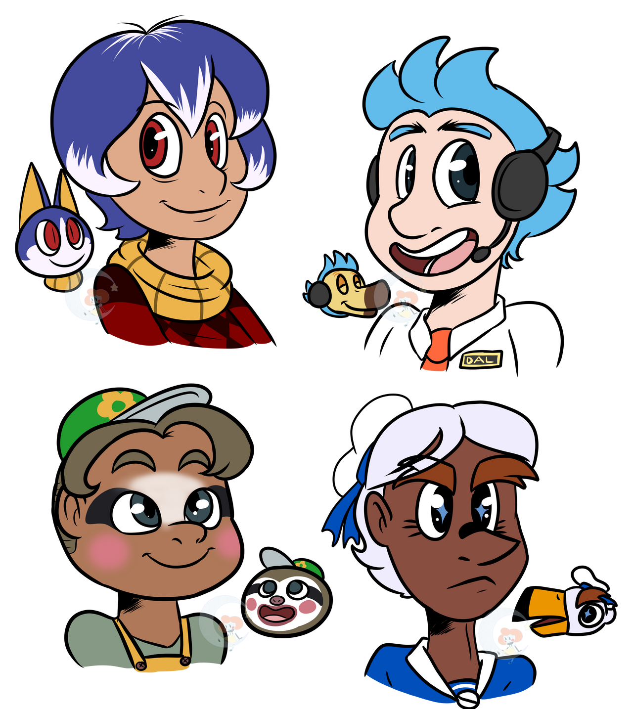 Human Special Animal Crossing characters by Luckynight48 on DeviantArt