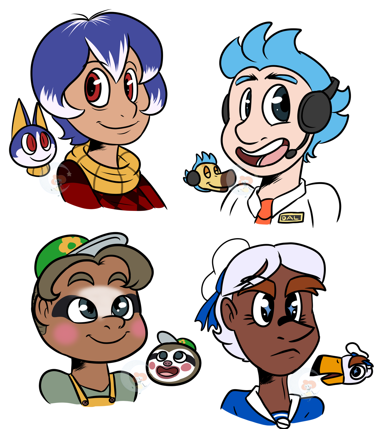 Human Special Animal Crossing characters by Luckynight48 on DeviantArt Human Special Animal Crossing characters by Luckynight48 on DeviantArt
