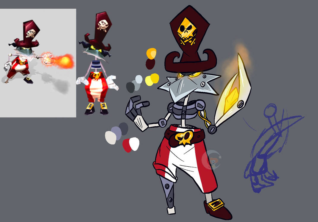Redesign of Admiral Razorbeard by Luckynight48 on DeviantArt