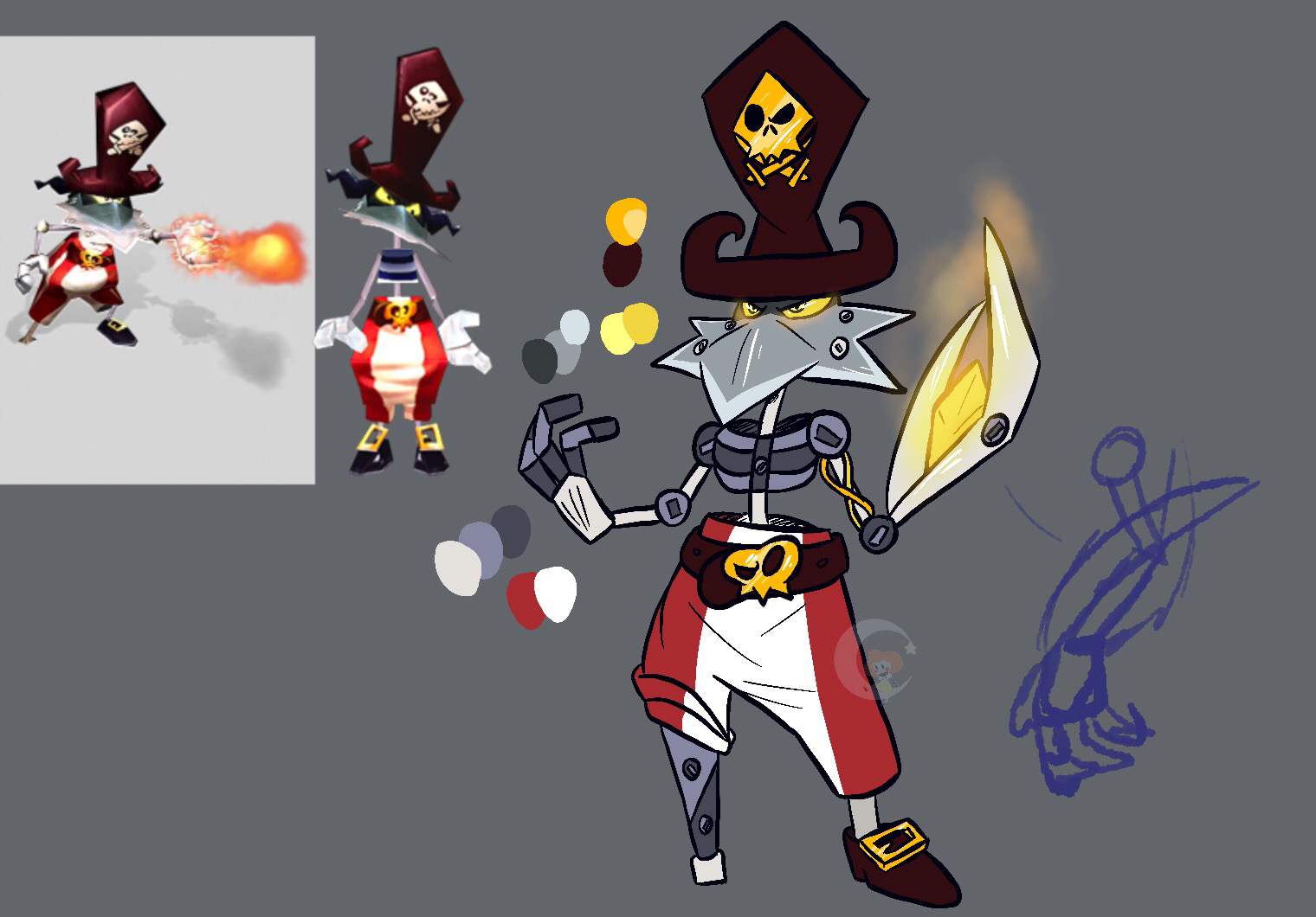 Redesign of Admiral Razorbeard by Luckynight48 on DeviantArt