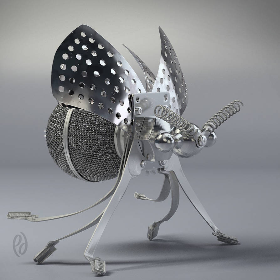 Deviantart Robot Insect Robot Insect (3D model version) by birdbee on DeviantArt