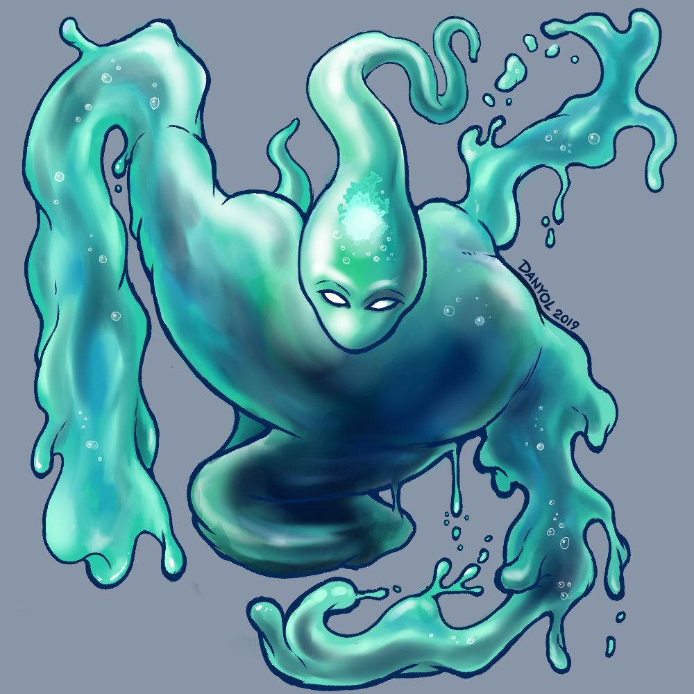 Deviantart Water Element Water Elemental by ManualDanual on DeviantArt