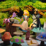 Alice in Wonderland papercraft