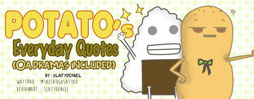 Potato-kun comic banner