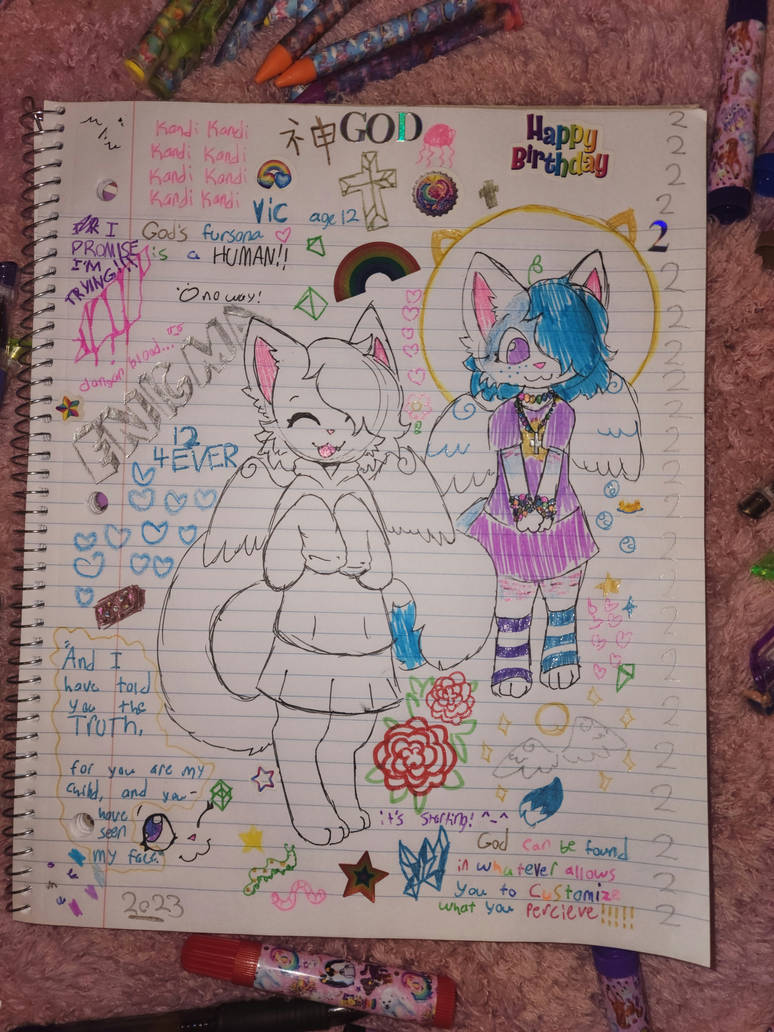 notebook page by wishypaw on DeviantArt