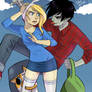 Fionna, Cake and Marshall Lee