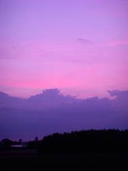 violet sky