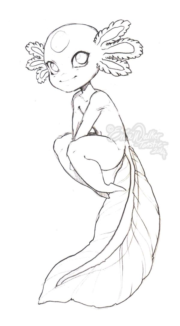 Baby Axolotl Boy