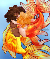 Fat Mermaid Lesbians In Love