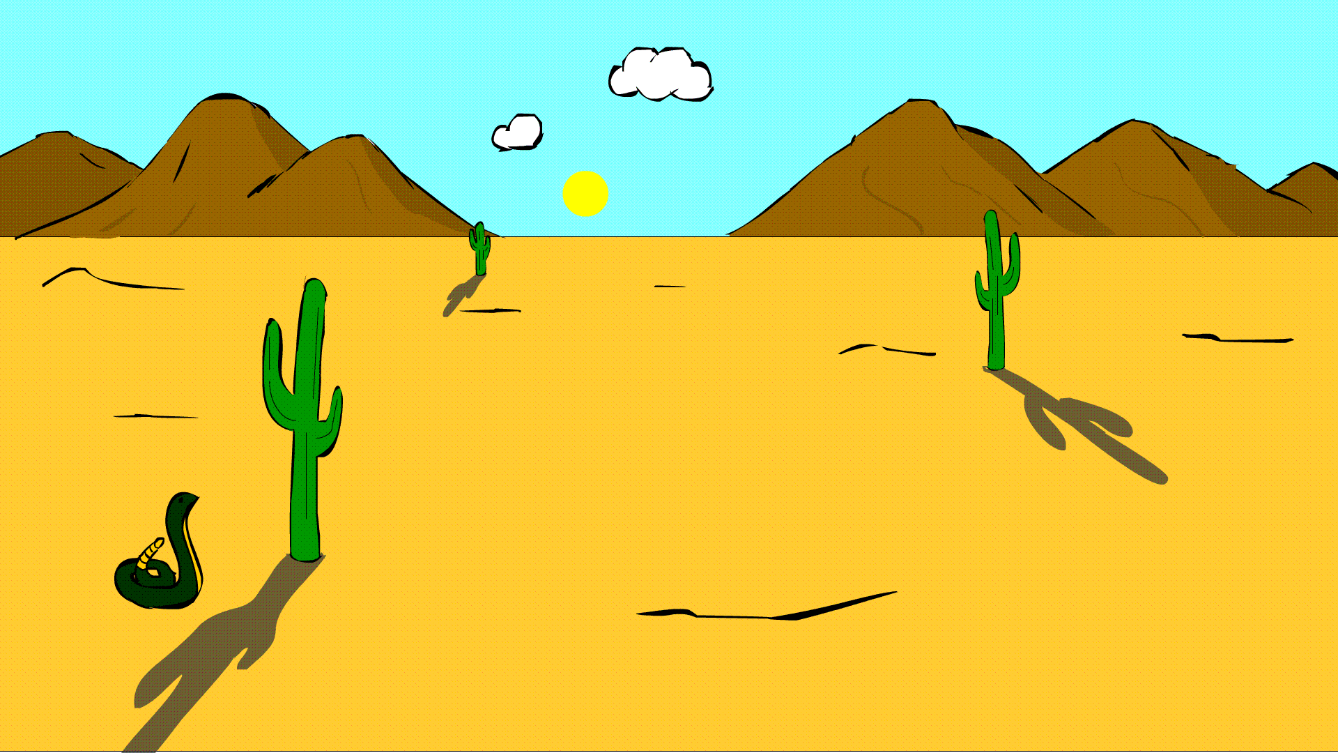 Desert Scene by Jester876 on DeviantArt Desert Scene by Jester876 on DeviantArt