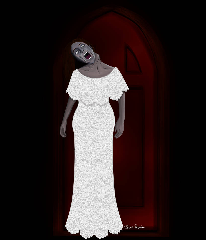bent neck lady dress Bent Neck Lady Tutorial Haunting Hill House