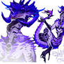 purple anthro dragon