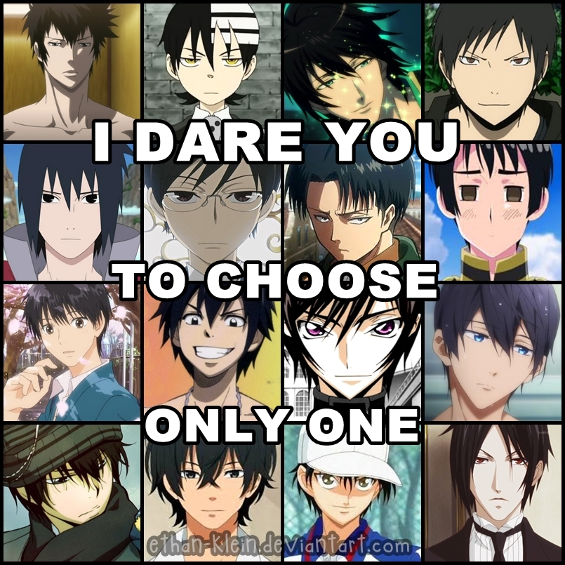 Black Haired Anime Guys by Ethan-Klein on DeviantArt Black Haired Anime Guys by Ethan-Klein on DeviantArt