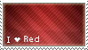 I love red