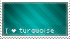 I love turquoise