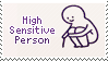 High Sensitive Person - Stamp