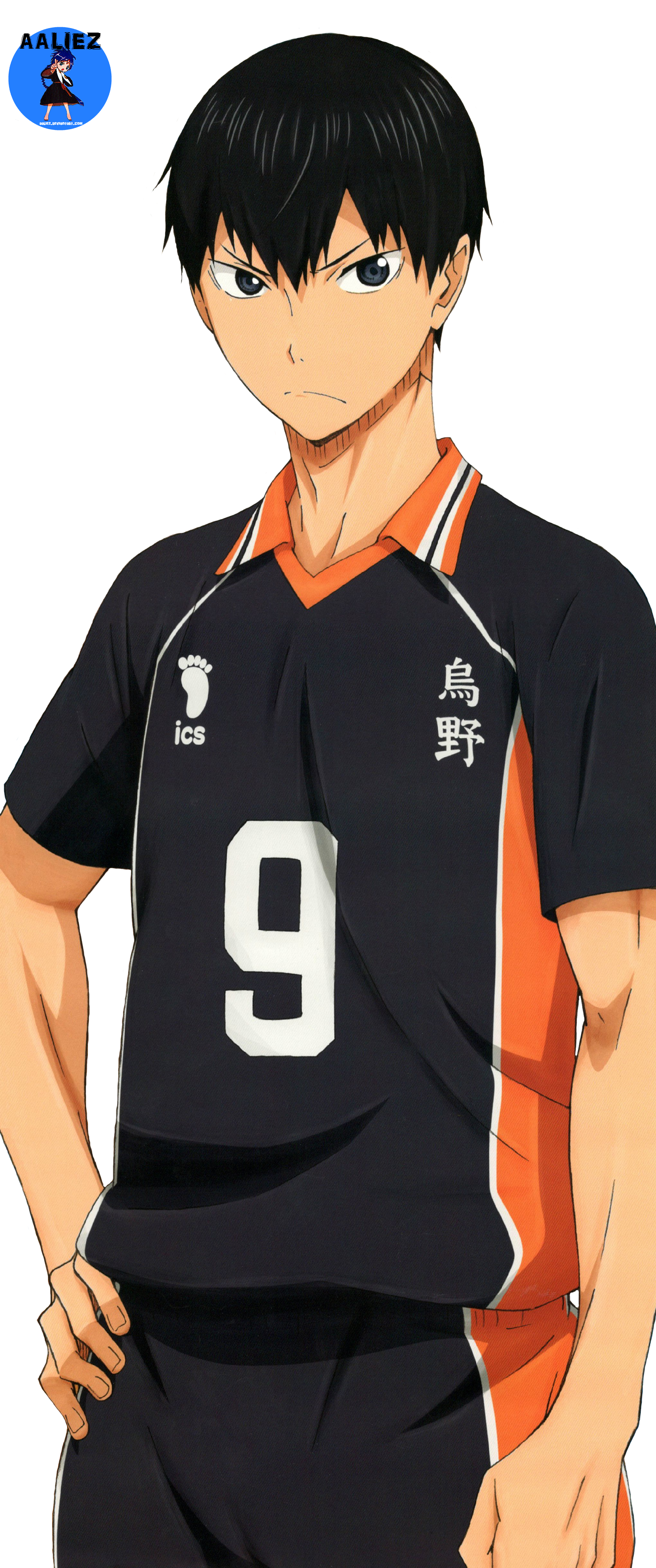 Kageyama Tobio render by aaliez on DeviantArt