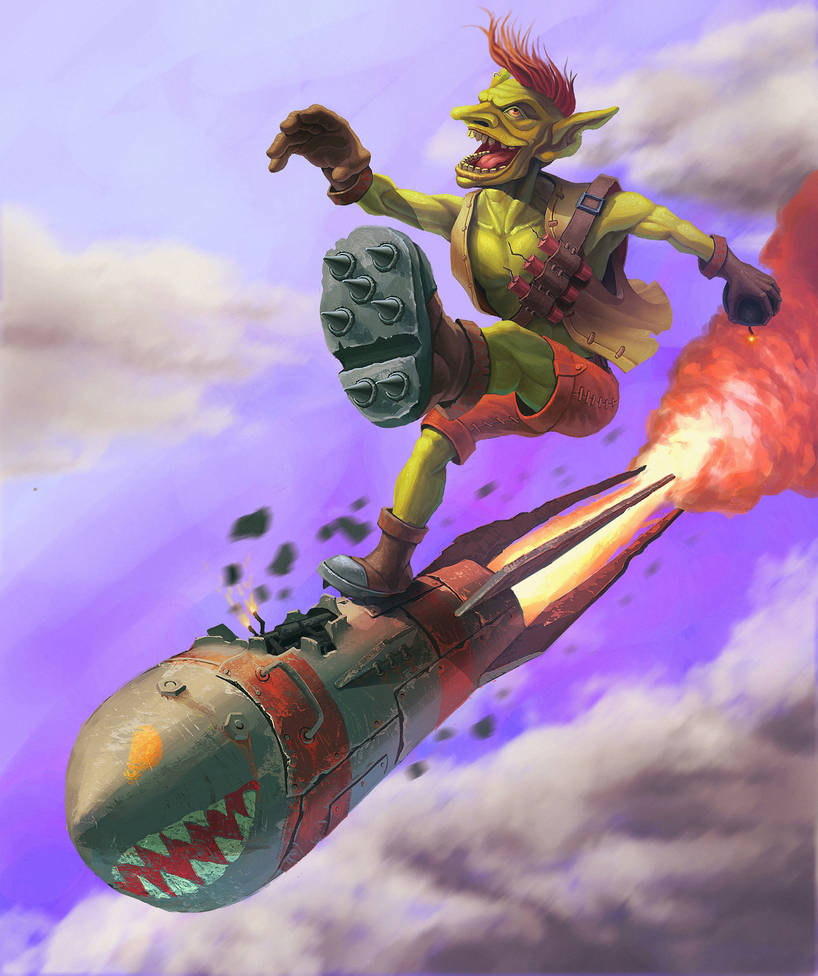 Crazy Goblin by Kapen-n-n Crazy Goblin by Kapen-n-n