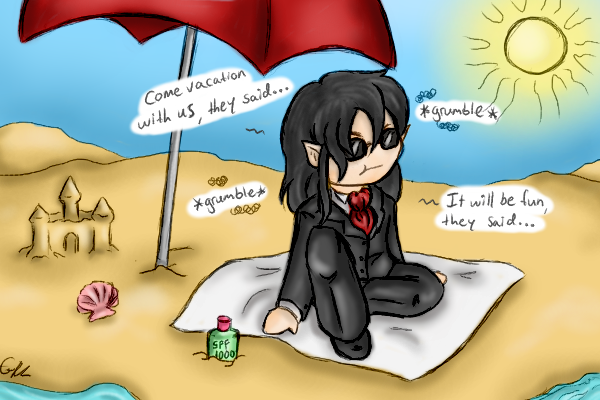 Bloodthorne on the Beach