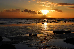 sunset bognor rocks 010218