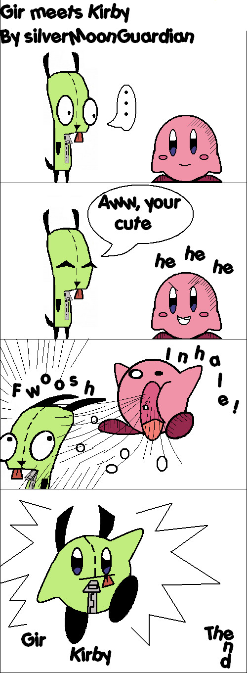 Gir meets Kirby