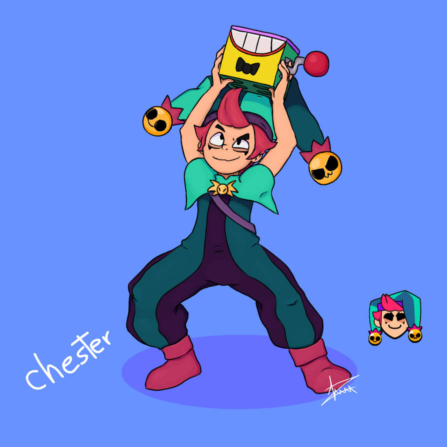 Brawl stars Chester by LarealMask on DeviantArt