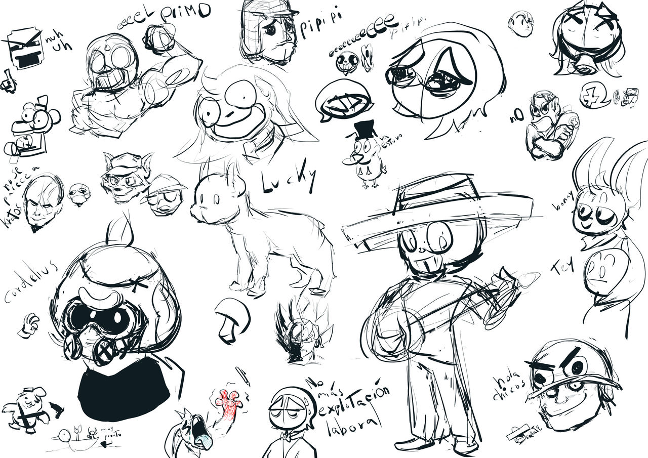 Random drawings by LarealMask on DeviantArt