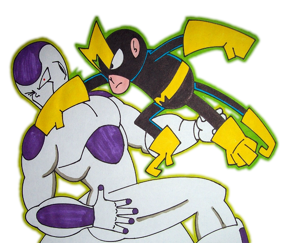 Frezza Monkey Frieza pissed off the wrong Monkey by Combatkaiser on DeviantArt