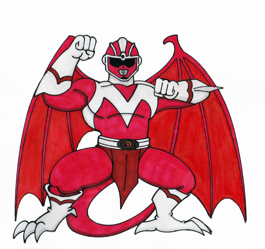 Omni Ranger Deviantart MMM Red Ranger by Combatkaiser on DeviantArt