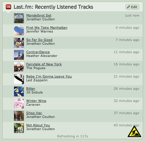 dA'd last.fm