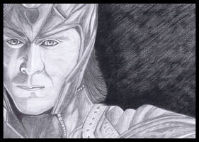 Loki in Marvel's Avengers, Pencil Sketch