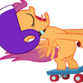 Snoozing Scootaloo