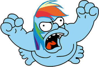 RAINBOW HOMER HULK!?