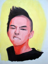 G-Dragon portrait