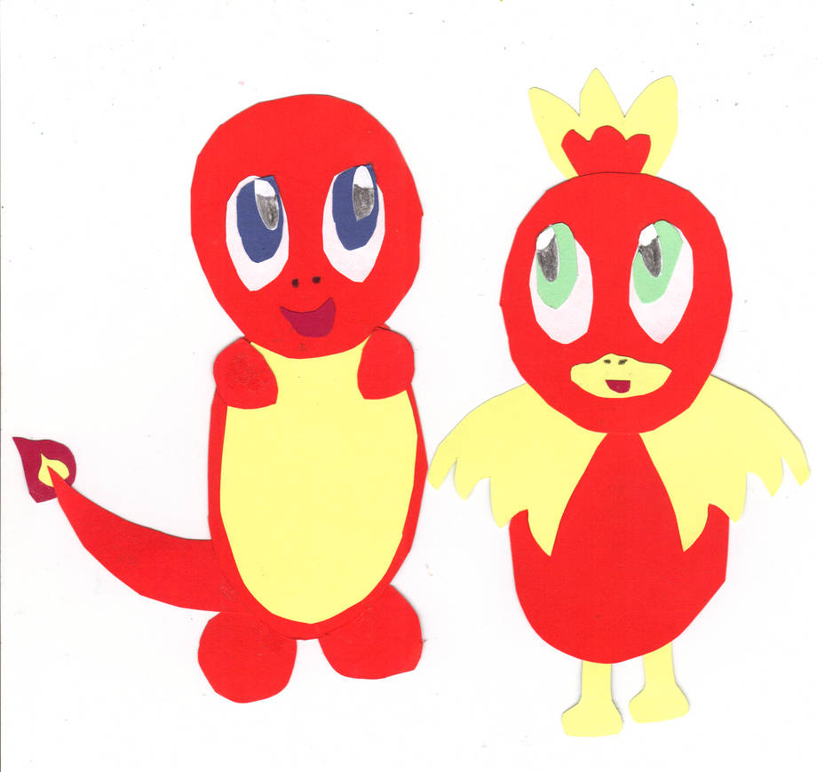 Torchic Craft Charmander and Torchic crafts by Arte-of-the-wind on DeviantArt