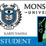 Karin Nagisa (Monsters University OC)