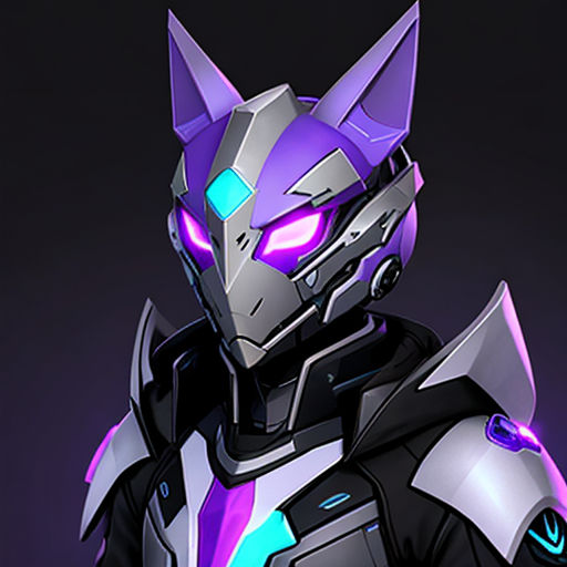 Tech Protogen Purple Tec Protogen Art 2183931864 by just1youngfurry on DeviantArt