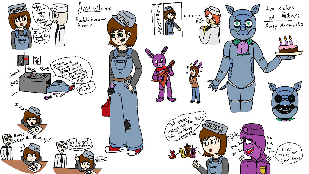 FNAF Guard OC Amy