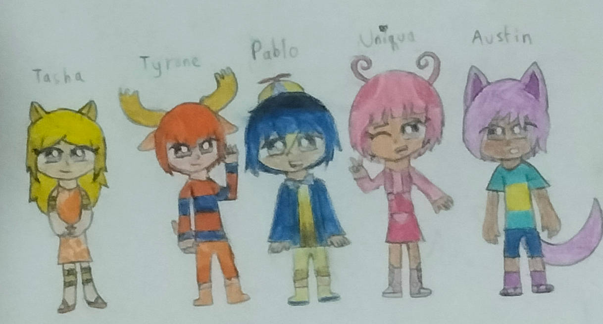 Humanized Backyardigans by RainbowNabel67 on DeviantArt