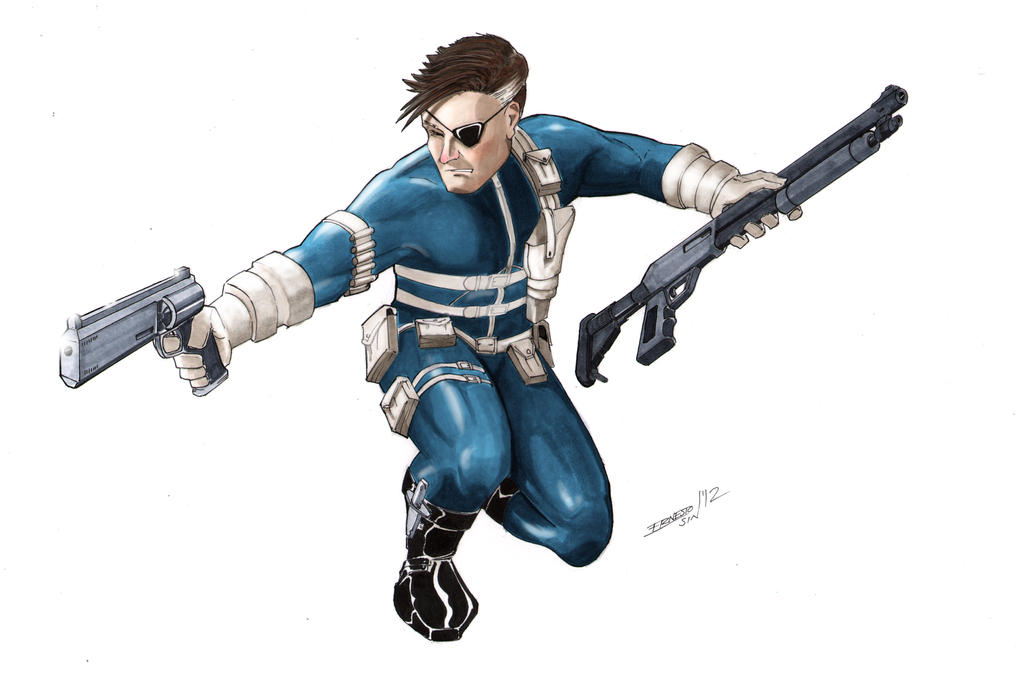 Nick Fury Agent of S.H.I.E.L.D. Colors