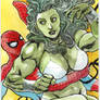 SPIDERMAN + SHE-HULK