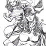 Batgirl And Supergirl