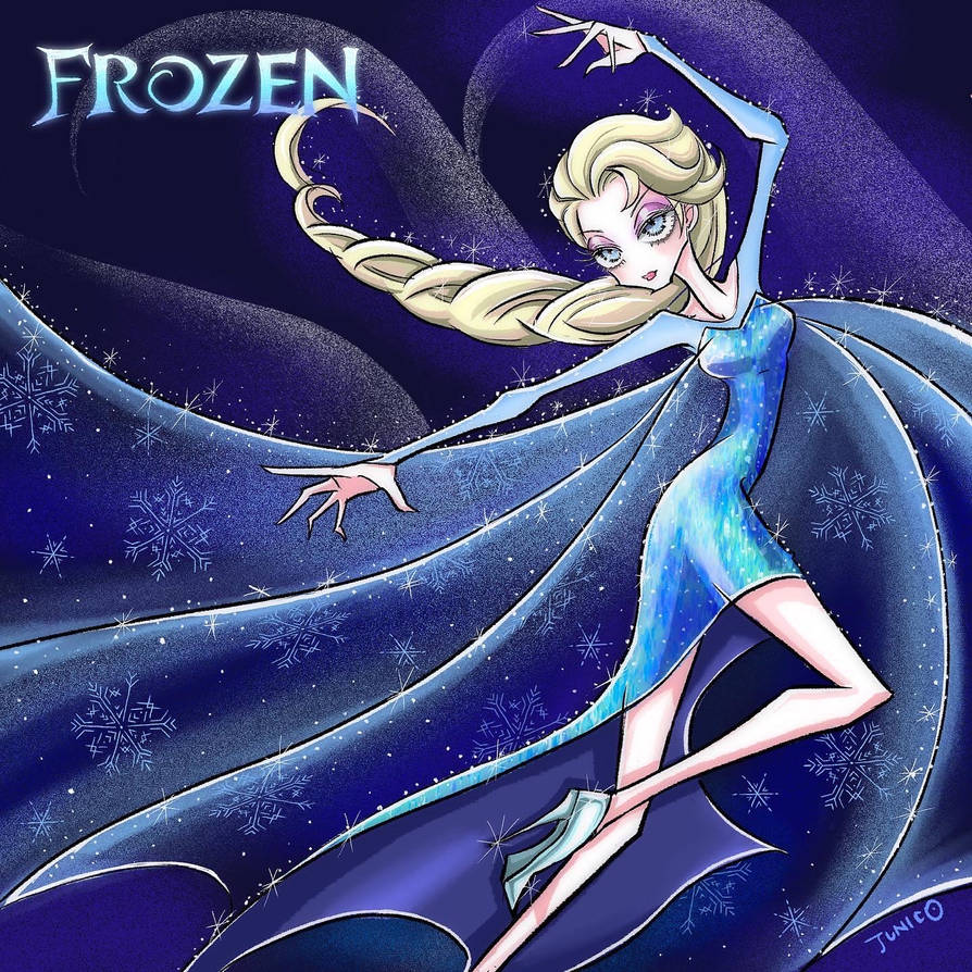 Iron Elsa Deviantart Elsa from FROZEN by JUNICO-illustration on DeviantArt