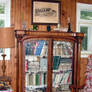 Very old bookcase cottage